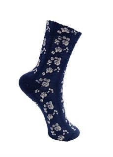 BLACK COLOUR STRØMPER, BCLIDIA SOCK, NAVY